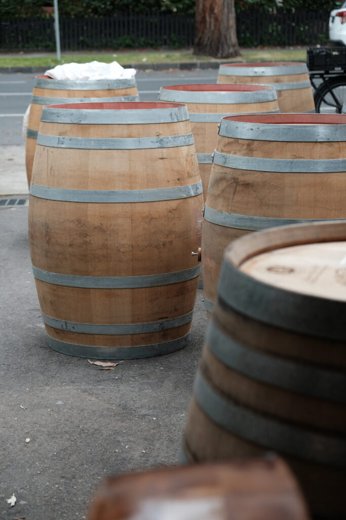 Wine barrels for sale in Tasmania
